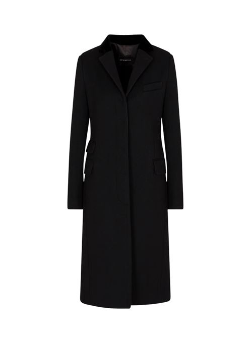 Cappotto con rever Emporio Armani | EW001384AF10228UC001
